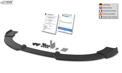 Rdx frontspoilerlippe vario - frontspoilerlippe, vario-x
