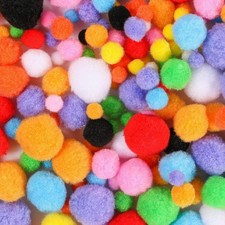 Pompons zum Basteln, 1000