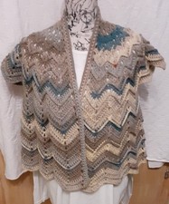 Jacke  Gr. 38/40 gehäkelt