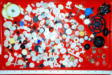 ZAHNRÄDER , Konvolut, Kunststoff, Bastler, Modellbau... u.A....