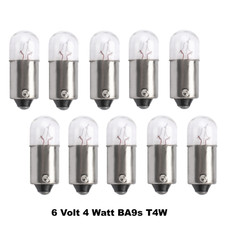 20 Stück 6V 4W BA9s