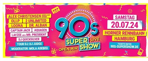 90er show party tickets - 90er,
