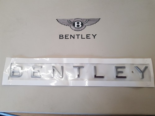 Original bentley rear badge - bentley,