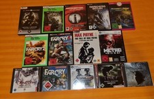PC 14 Games & 17CDs Sammlung Max Payne Farcry Fallout Rockstar Metro mit Keys