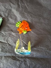 Schöner Glas Deko Fisch