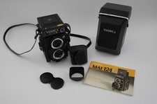 Yashica mat 124 - mat, tasche