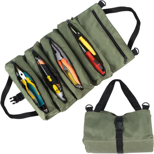 Canvas werkzeug rolltasche mit - canvas,