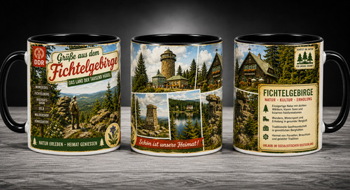 Ddr tasse fichtelgebirge - ddr,