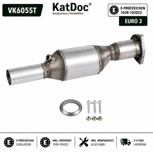 Katalysator golf iv - vw,
