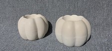2er SET Kürbis Teelichthalter