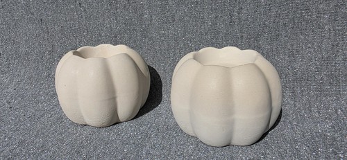 2er set kürbis teelichthalter - kürbis,