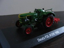 1:43 aus Trecker/Traktor/Schlepper/LKW Sammlung DEUTZ F2L 612/6 +Egge B-Ware
