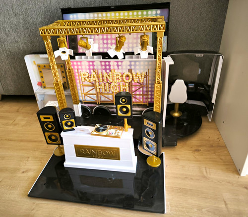 Rainbow high spielset bühne - spielset:,