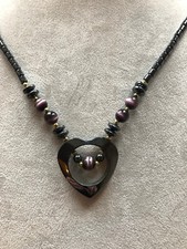 Hämatit Halskette mit