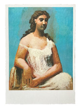 Pablo Picasso - Sitzende Frau