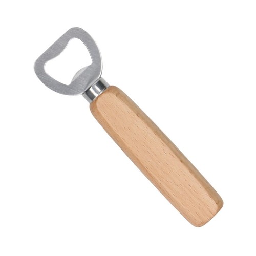 Flaschenöffner mit holzgriff - flaschenöffner,