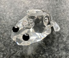Swarovski Figur, Frosch, Vitrinenobjekt