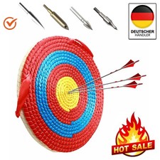 Bogenschießen Zielscheibe Stroh Pfeile Ziel Sportschießen SportZubehör Solid-HOT