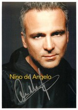 Nino de Angelo -  - original Autogramm -  - ca. 15x10cm - Autogrammkarte