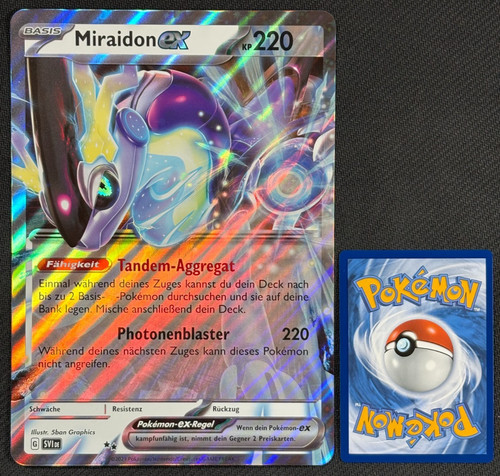 Pokemon miraidon xxl - pokemon, ex