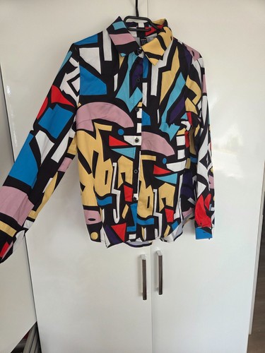 Damen hemd mit bunten farben - farben,