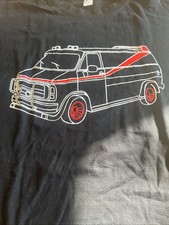 T Shirt A Team Van Xl Schwarz 