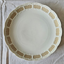 Essteller Speiseteller Teller groß - KRAUTHEIM RIALTO Selb Bavaria - Goldbordüre