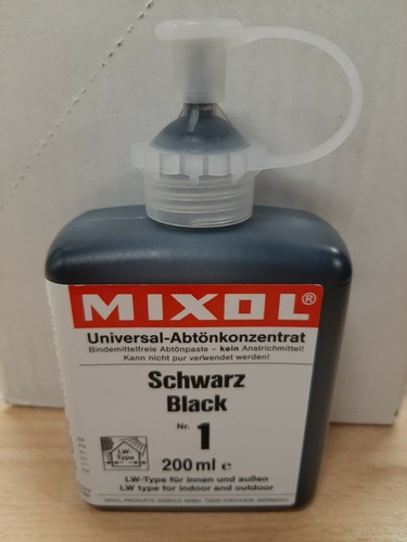200ml mixol schwarz - 200ml,