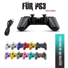 Ersatz Controller für PS 3 Wireless Gamepad Dual Vibration + Ladekabel