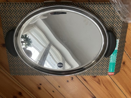 Alessi bombé tablett oval - alessi,