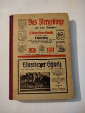 Einwohnerbuch Löwenberg Schlesien Isergebirge Lwówek Ślaski Polen 1930/1931