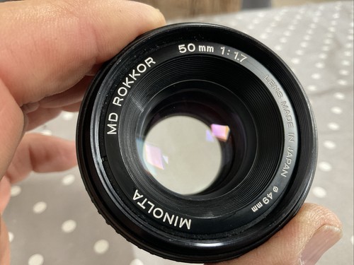 Minolta rokkor 50mm - rokkor, 1: