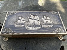 Blechdose Segelschiff