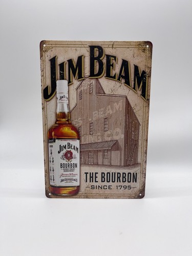 Blechschild jim beam 20x30cm - blechschild,