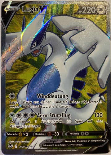 Pokemon lugia full art - v,