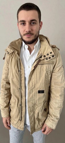 Nagano parka herren beige - nagano,