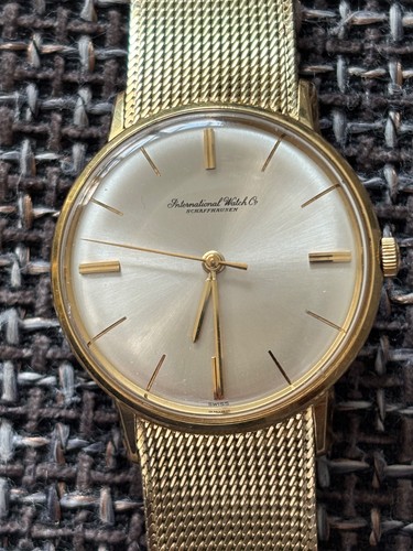 Iwc herrenuhr 585 750 gold - 585, /750