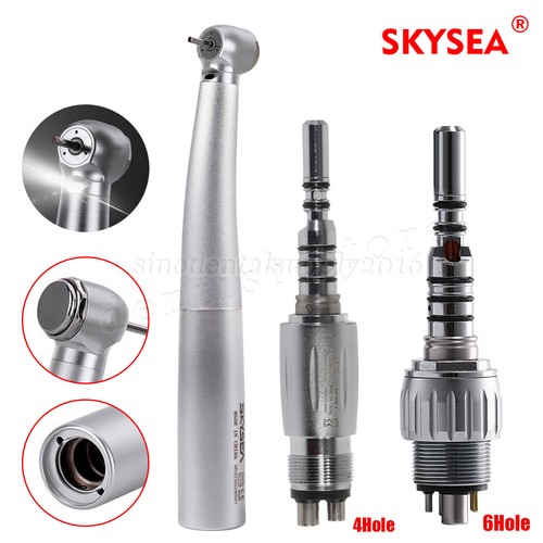 Dental fiber optic led - fiber, turbine