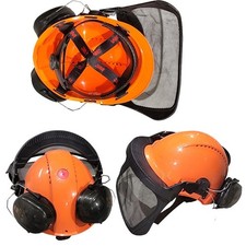 Forstschutzhelm mit Visier &