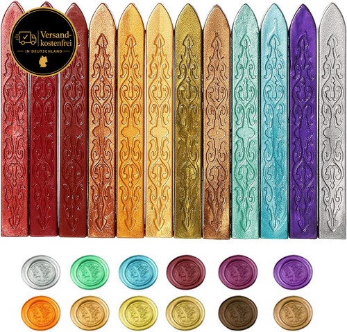 Siegellack sticks 12er pack - siegellack,
