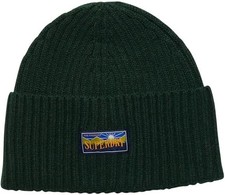 Superdry Mütze dunkel grün