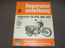 Reparaturanleitung Reparaturhandbuch Yamaha XS 250 / XS 360 / XS 400 ab 1975