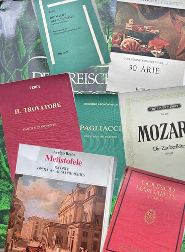 Oper noten antiquarisch - oper,