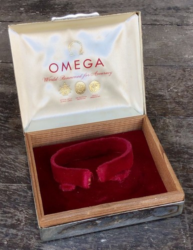 Omega silver plated box - omega,