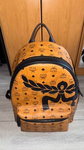 Mcm rucksack big logo - mcm,