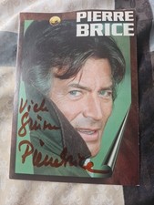 Unikat. Originales Autogramm. Pierre Brice. Winnetou.  Bad Segeberg. Fanartikel 