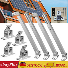 Solarpanel Bodenhalterung Aufständerung verstellbar Dach Befestigung Montage DHL