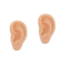  2 PCS Silikonohrmodell Simulation Medizinisches Ohrmodell