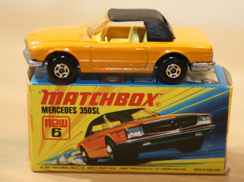 Matchbox mercedes 350sl r107 - matchbox,