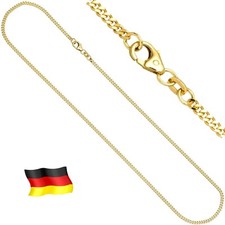 2,5 mm Panzerkette 333 echt Gold Halskette Gelbgold 60 cm Herren 8 Karat massiv